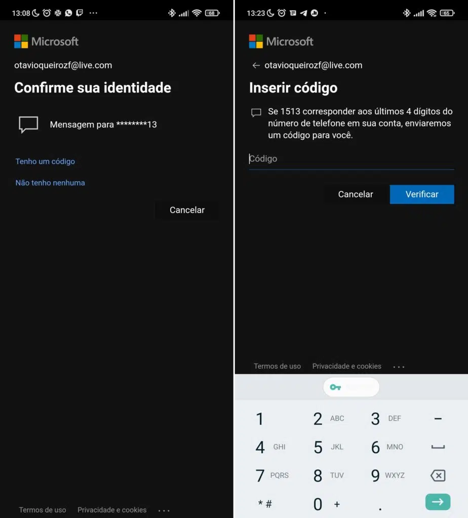 Como usar o microsoft authenticator?