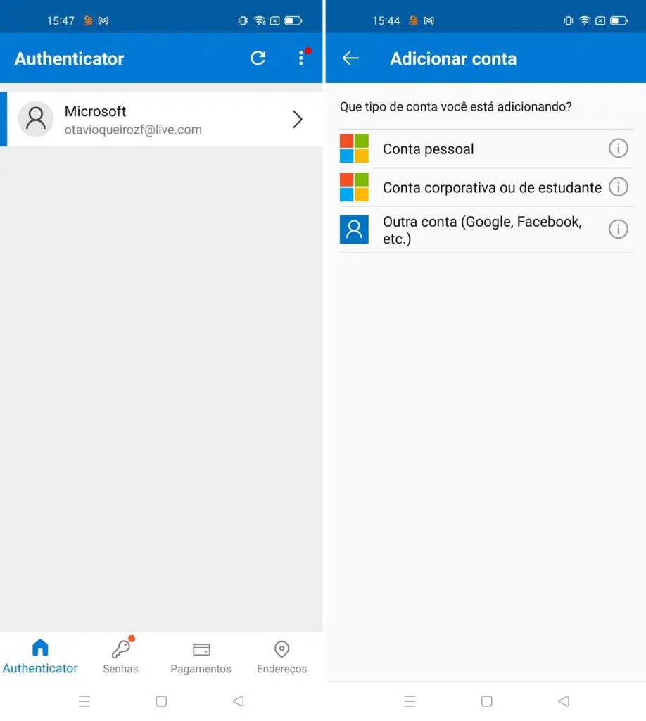 Como usar o microsoft authenticator. Aplicativo é utilizado para autenticação em duas etapas e traz mais segurança para contas da microsoft, google, entre outras