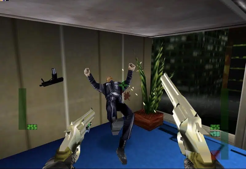 Screenshot de perfect dark, desenvolvido pela rare (imagem: reprodução)