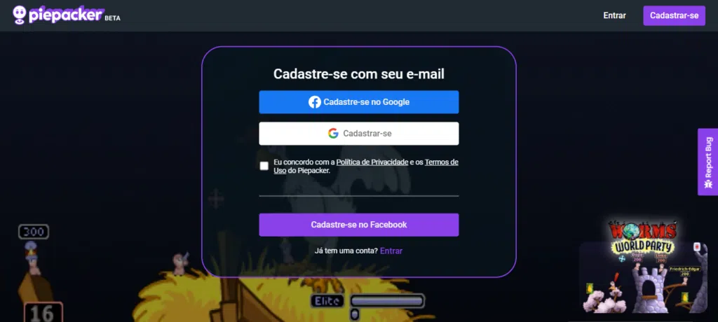 Como jogar no piepacker, streaming de jogos antigos de graça