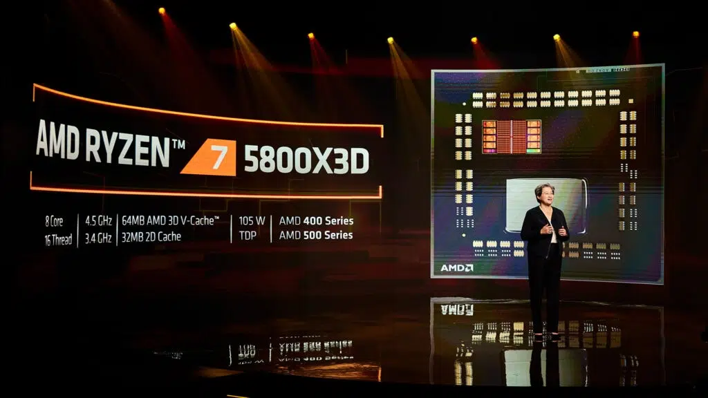 Ryzen 7 58003xd chegará em abril com tecnologia v-cache 3d