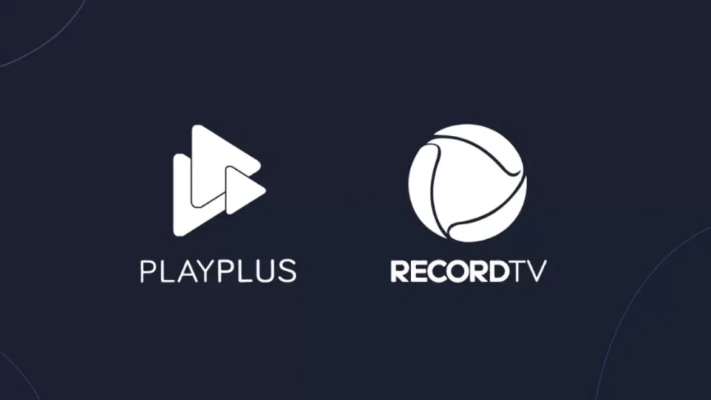 Logo do playplus e record tv