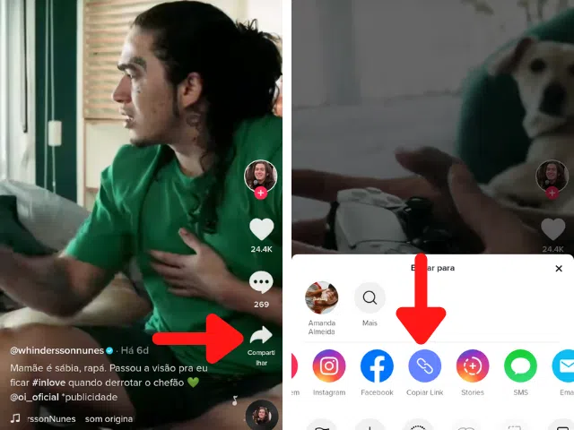 Como baixar video do tiktok sem marca d'água