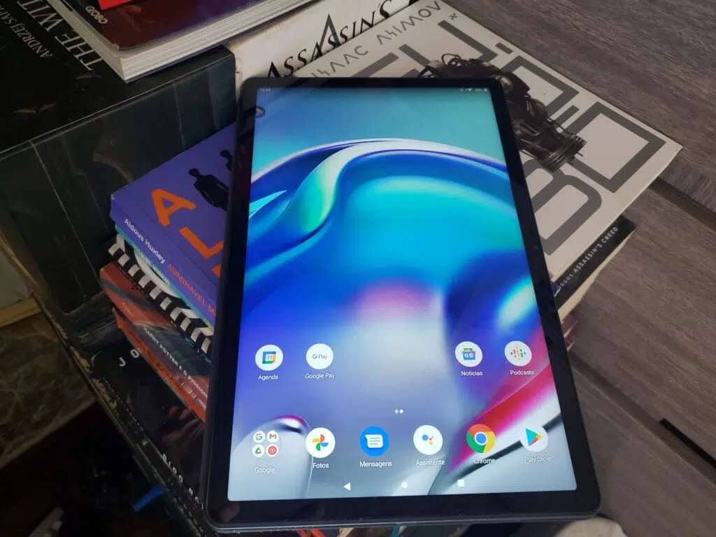 Tela do moto tab g70