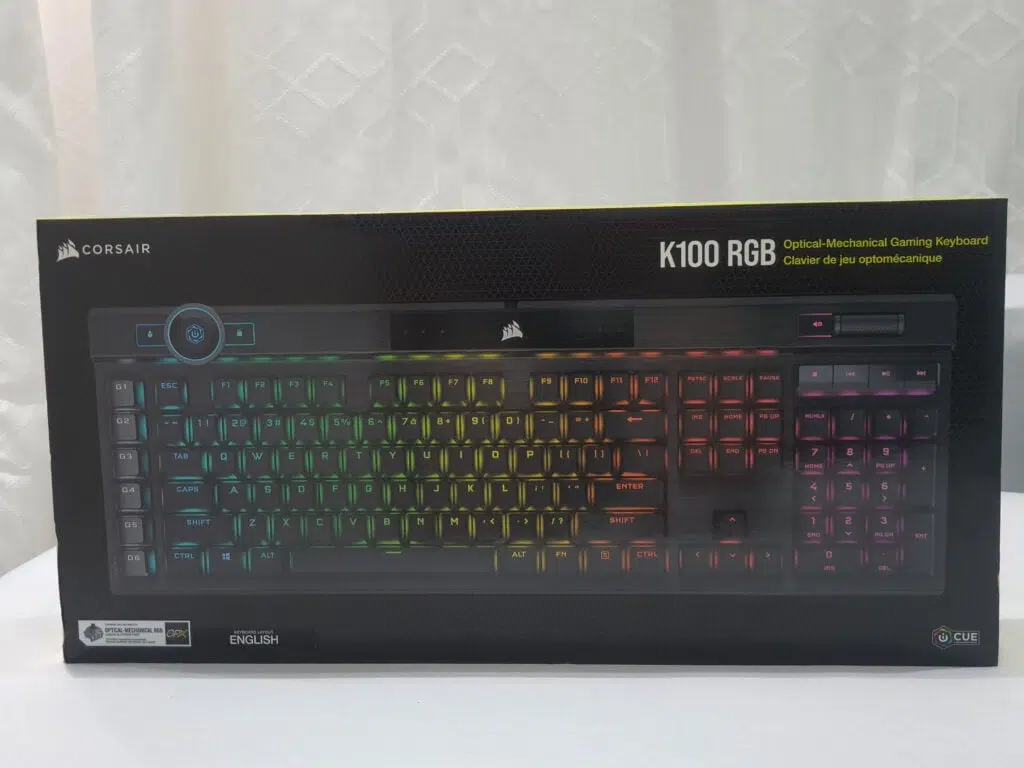 Review: teclado corsair k100 rgb é uma opção robusta para gamers