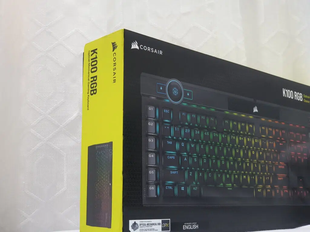 Review: teclado corsair k100 rgb é uma opção robusta para gamers