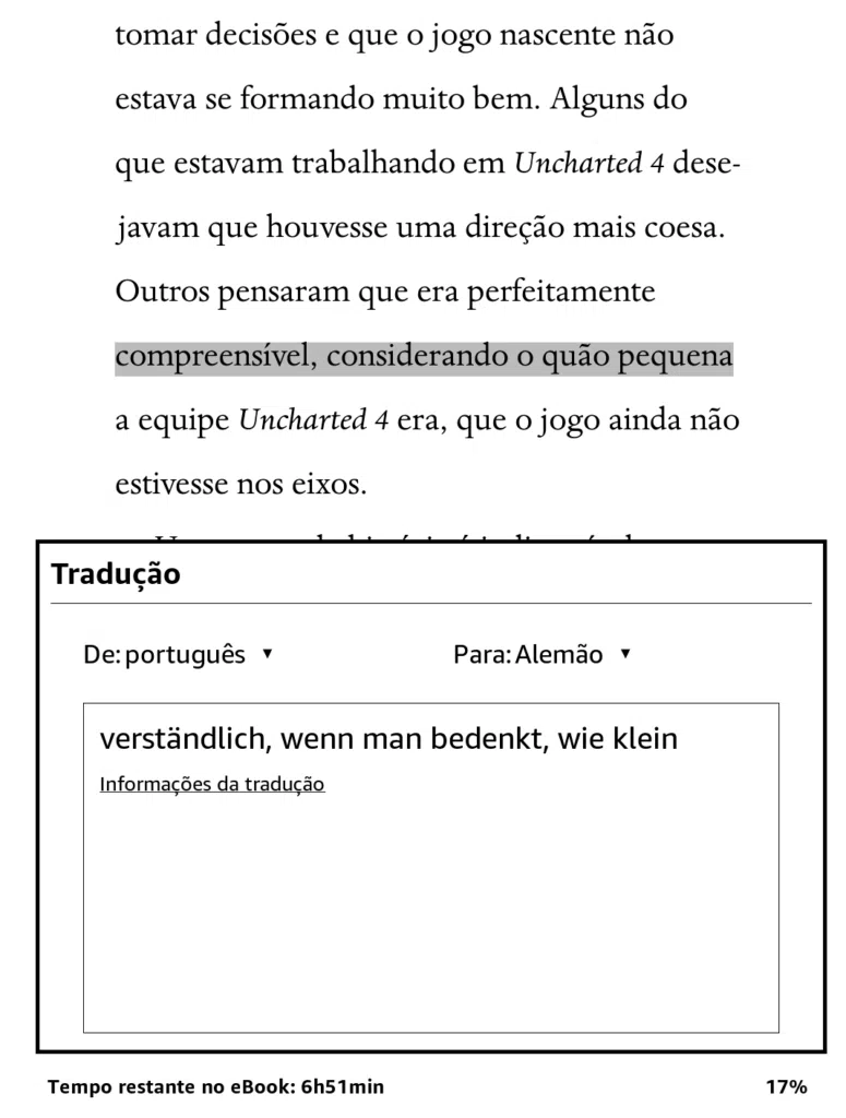 Traduza textos. Imagem: reprodução