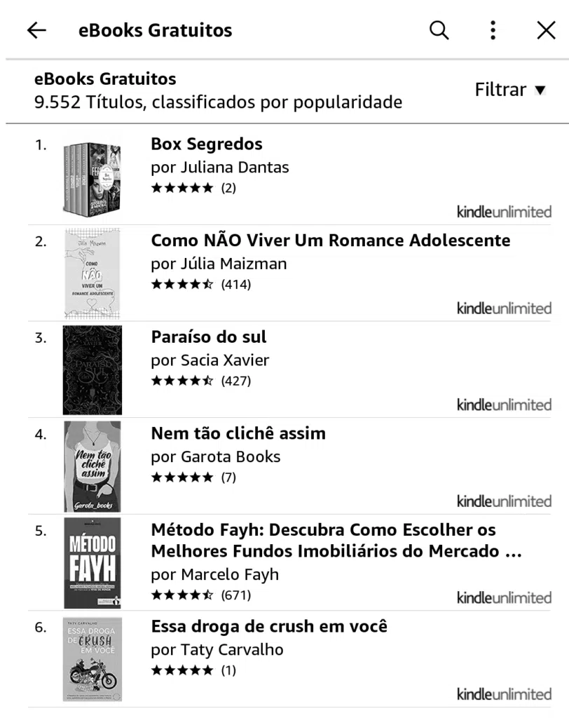 Baixe livros gratuitos. Imagem: reprodução