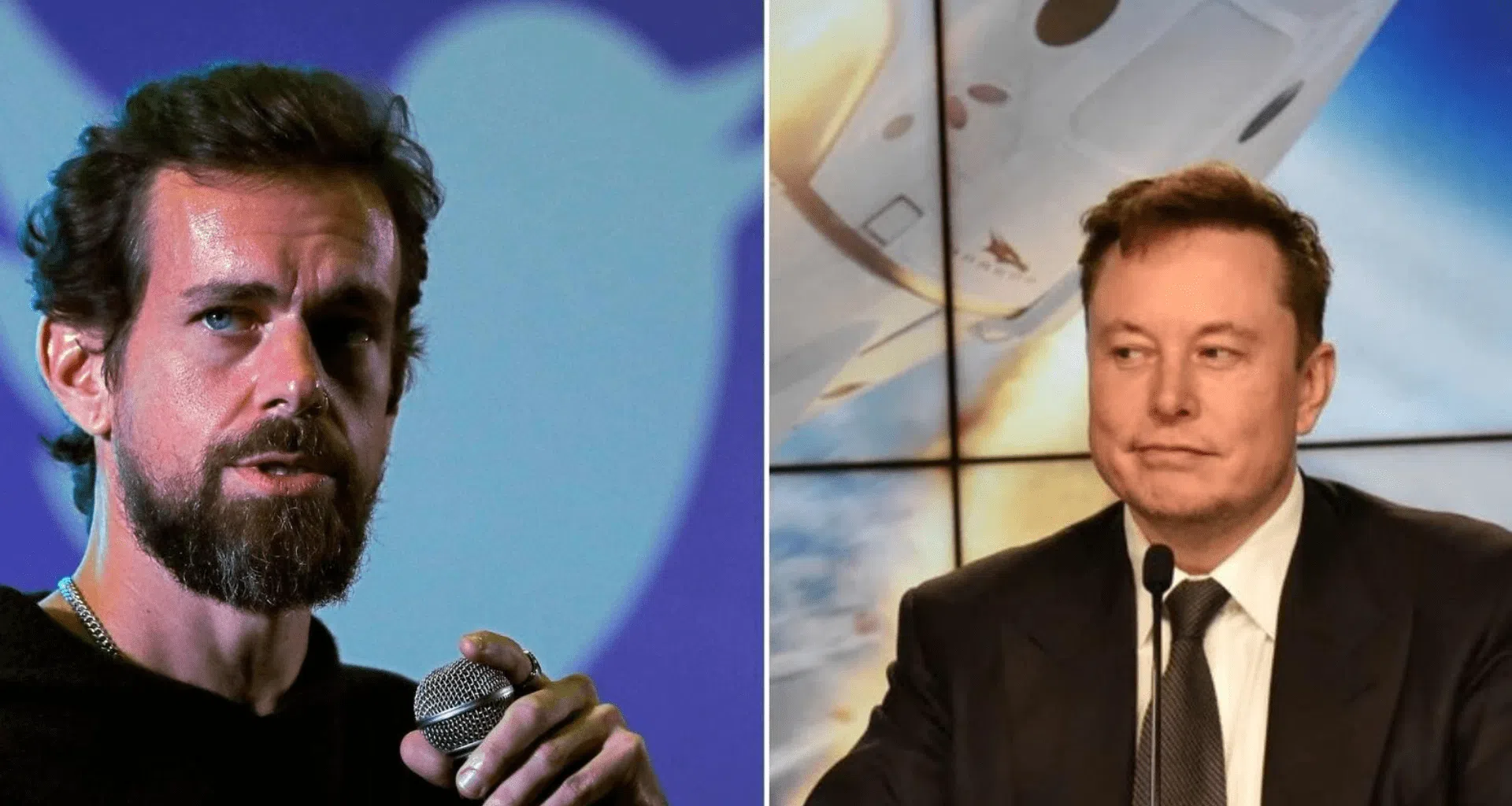 Jack dorsey e elon musk sobre compra do twitter