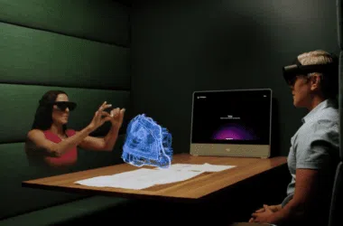 Hologramas em videochamadas