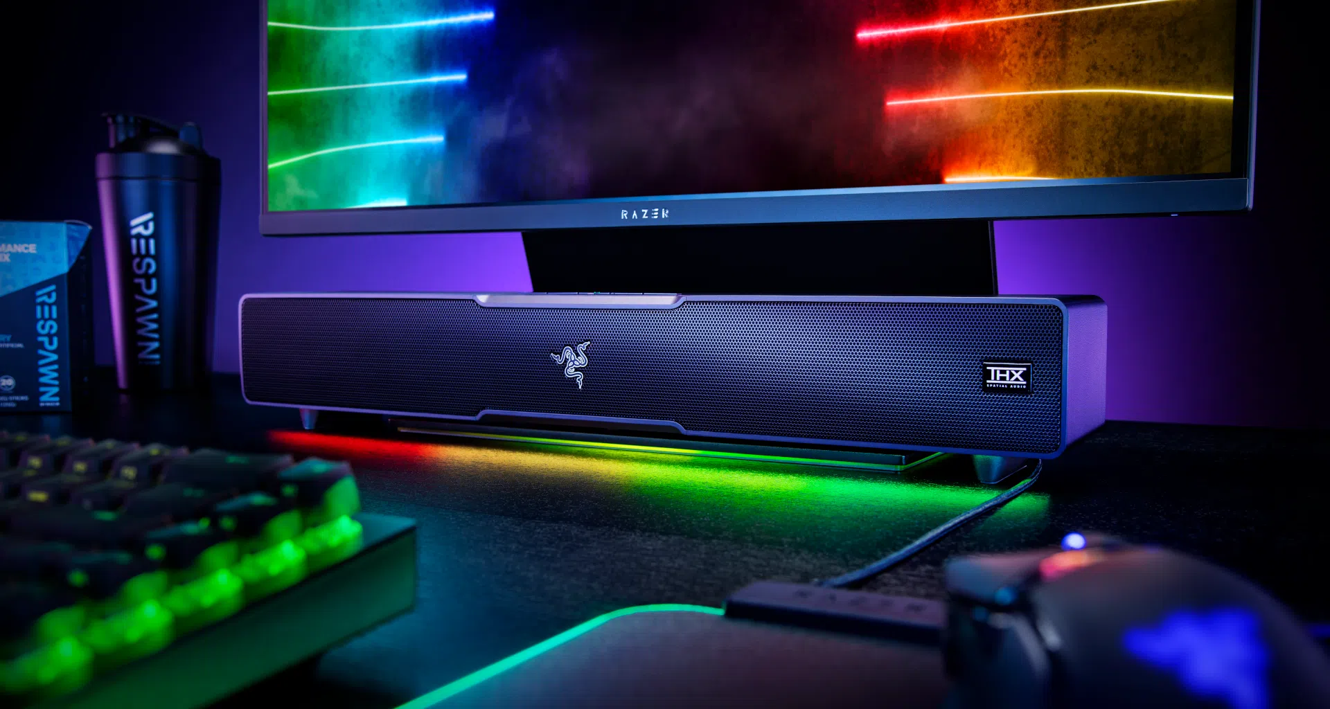 Leviathan v2, nova soundbar gamer da razer, chega ao brasil em julho