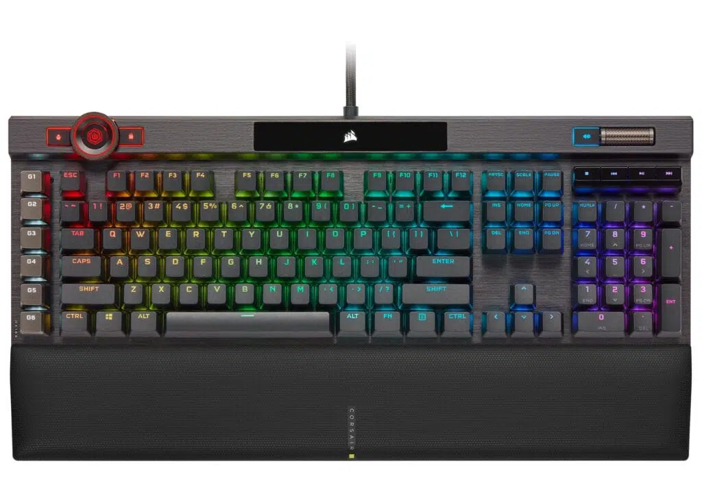 Review: teclado corsair k100 rgb é uma opção robusta para gamers