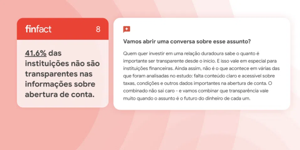 Dados sobre taxas de contas em bancos digitais brasileiros