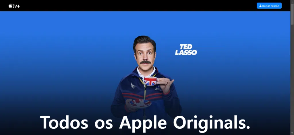 Com o app do apple tv você vai poder usufruir dos apple originals