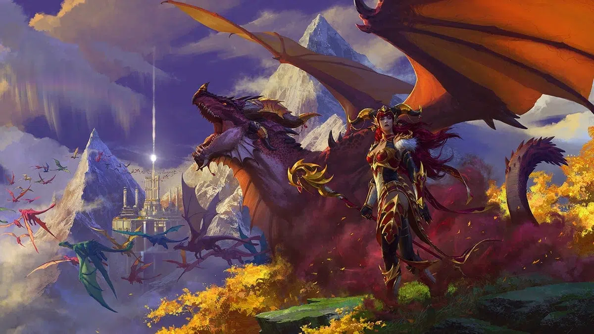 World of warcraft: dragonflight é revelada pela blizzard com nova classe e ambientação