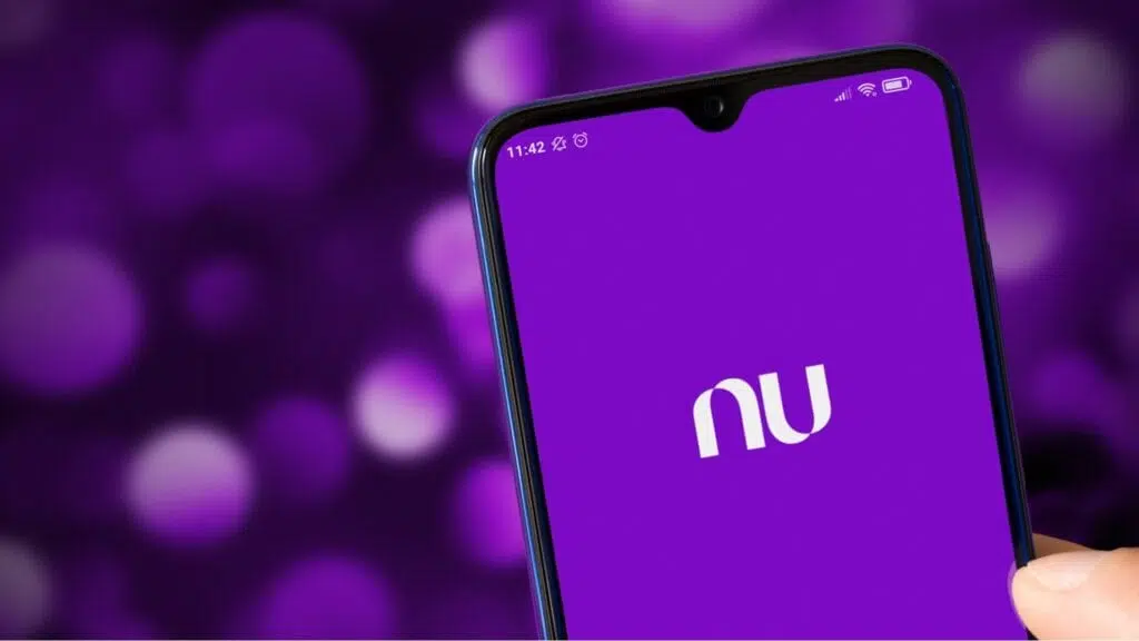 Smartphone com nubank