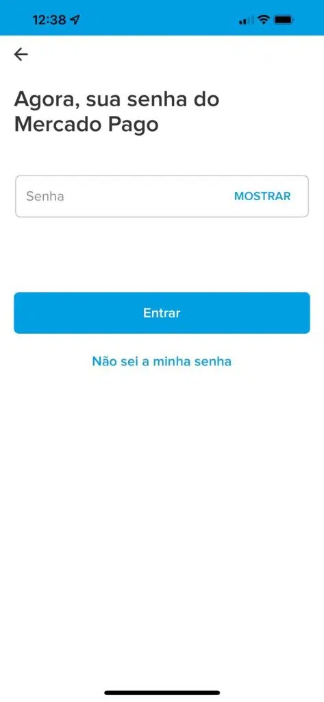 Passo 3: se você já realizou a ação de bloquear conta do mercado pago, agora sugerimos que você também altere a senha, bem como desconecte sua conta de outros dispositivos. Reprodução: lucas gomes, showmetech