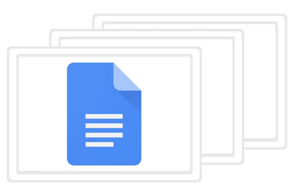 Logo do google docs