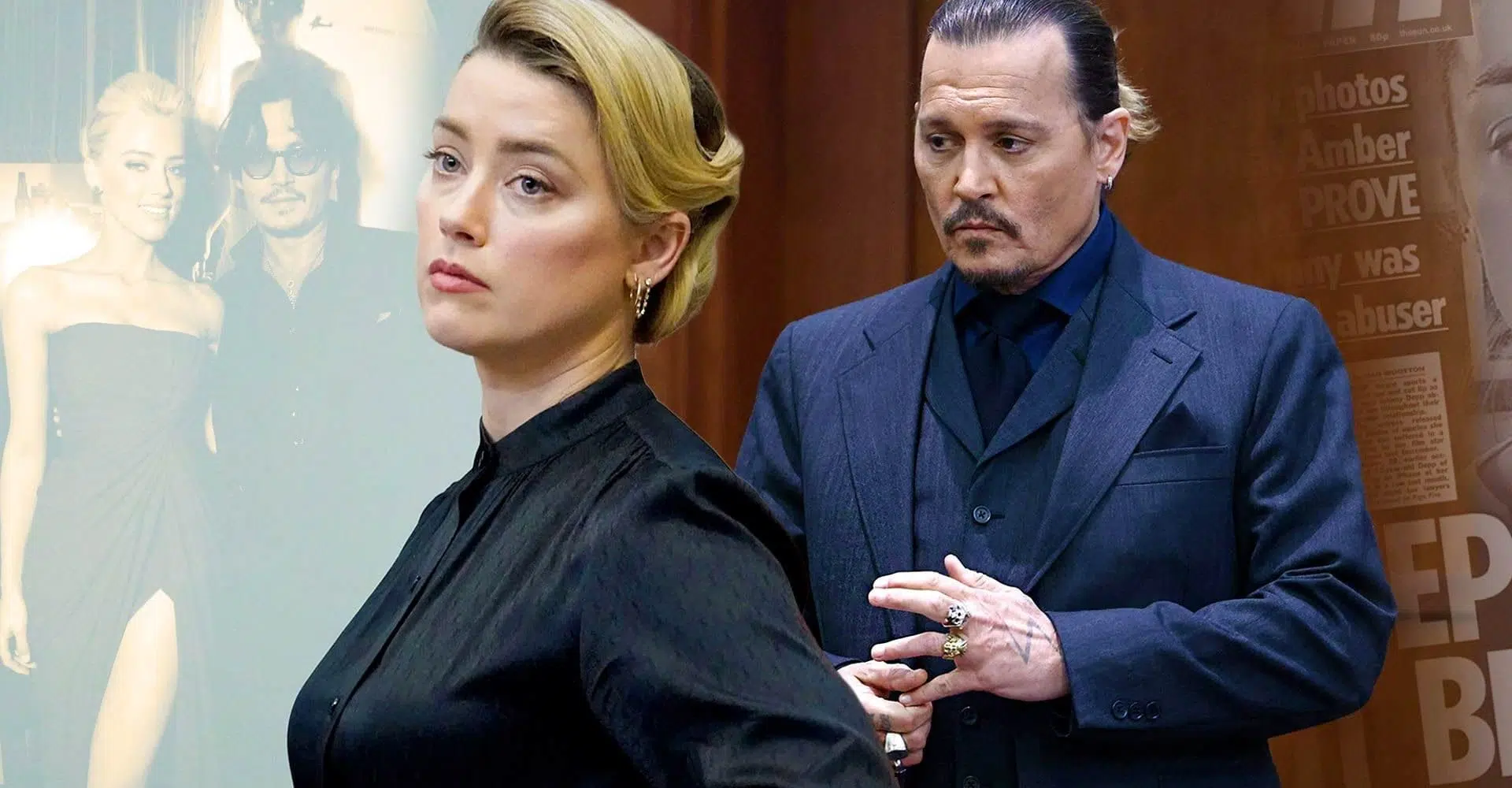 Johnny depp e amber heard trocam acusações em processo milionário