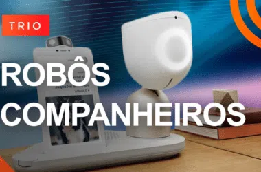 Robôs companheiros para idosos | showmetech trio