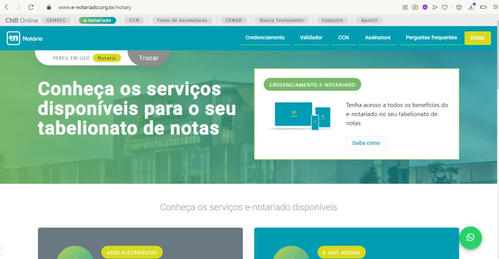 Como reconhecer firma online no cartório digital