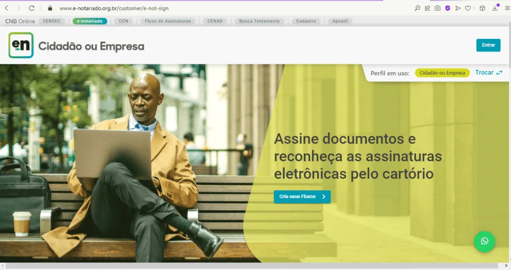 Como reconhecer firma online no cartório digital