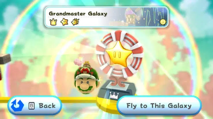 Novo jogo+
mario galaxy 2