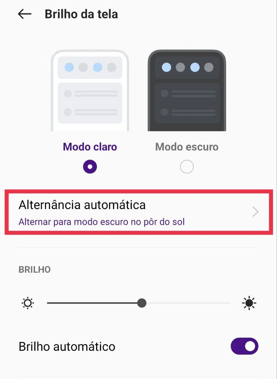 Fique no modo claro de dia e modo escuro a noite de forma automática com esse recurso dos smartphones realme