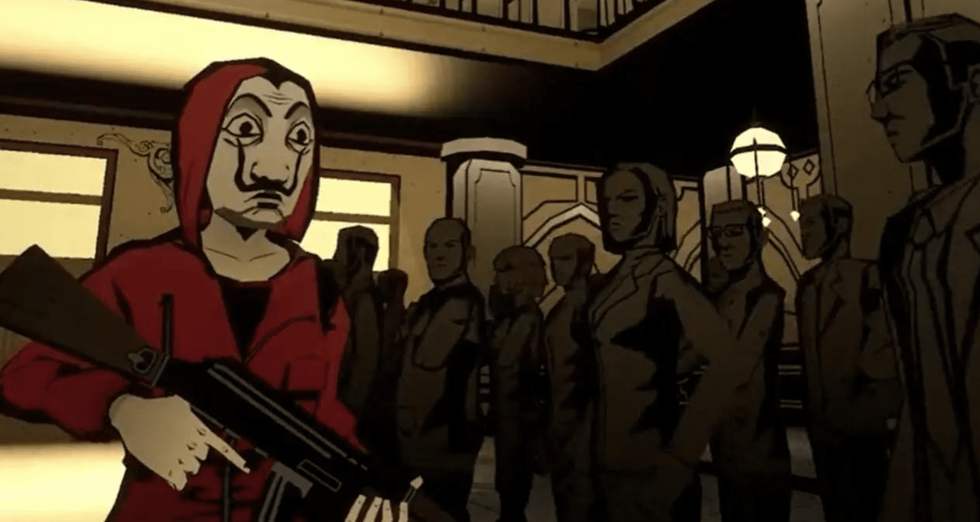 Captura de tela do jogo de la casa de papel