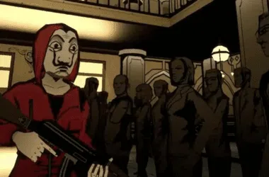 Captura de tela do jogo de la casa de papel