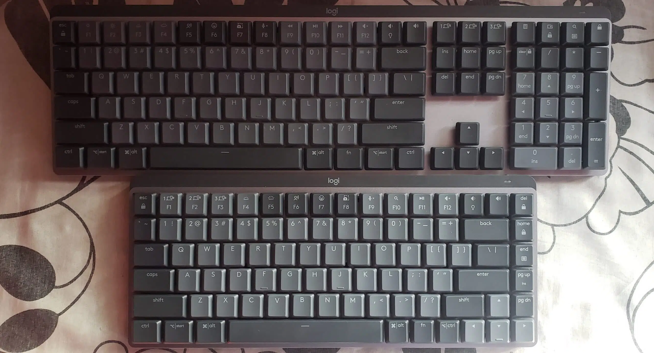 Teclados logitech mx mechanical e mx mechanical mini