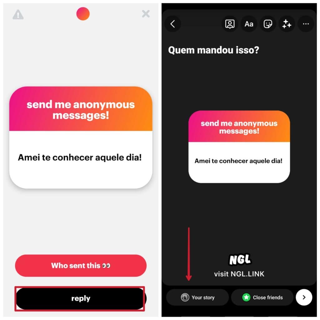Como usar o NGL para enviar perguntas an nimas no Instagram - 2