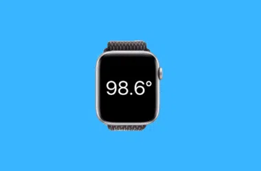 Apple watch 8 com sensor de temperatura