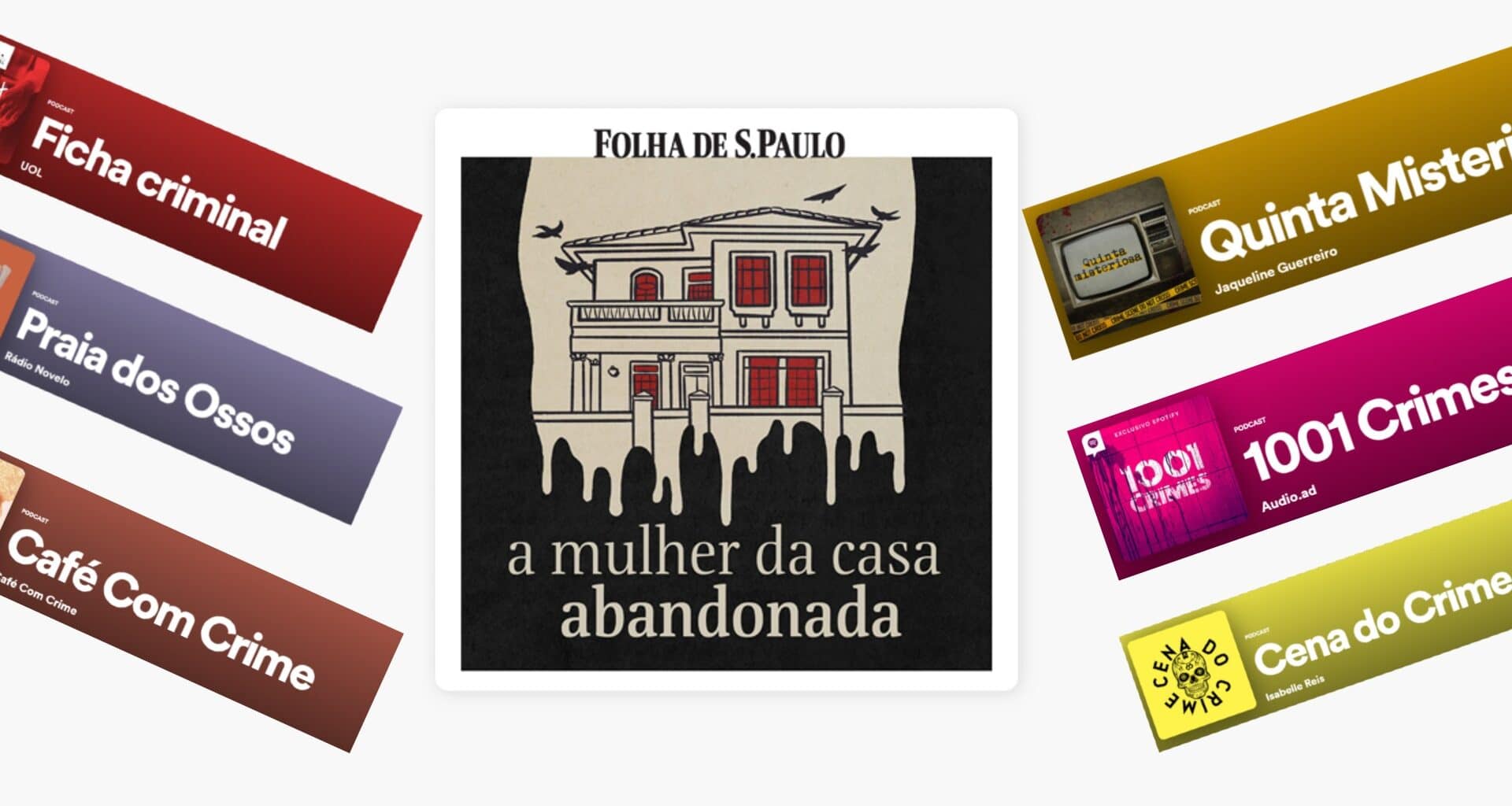 10 podcasts tão viciantes quanto a mulher da casa abandonada. Com o sucesso do podcast a mulher da casa abandonada, os programas true crime estão na boca do povo. Confira outros programas do tipo!