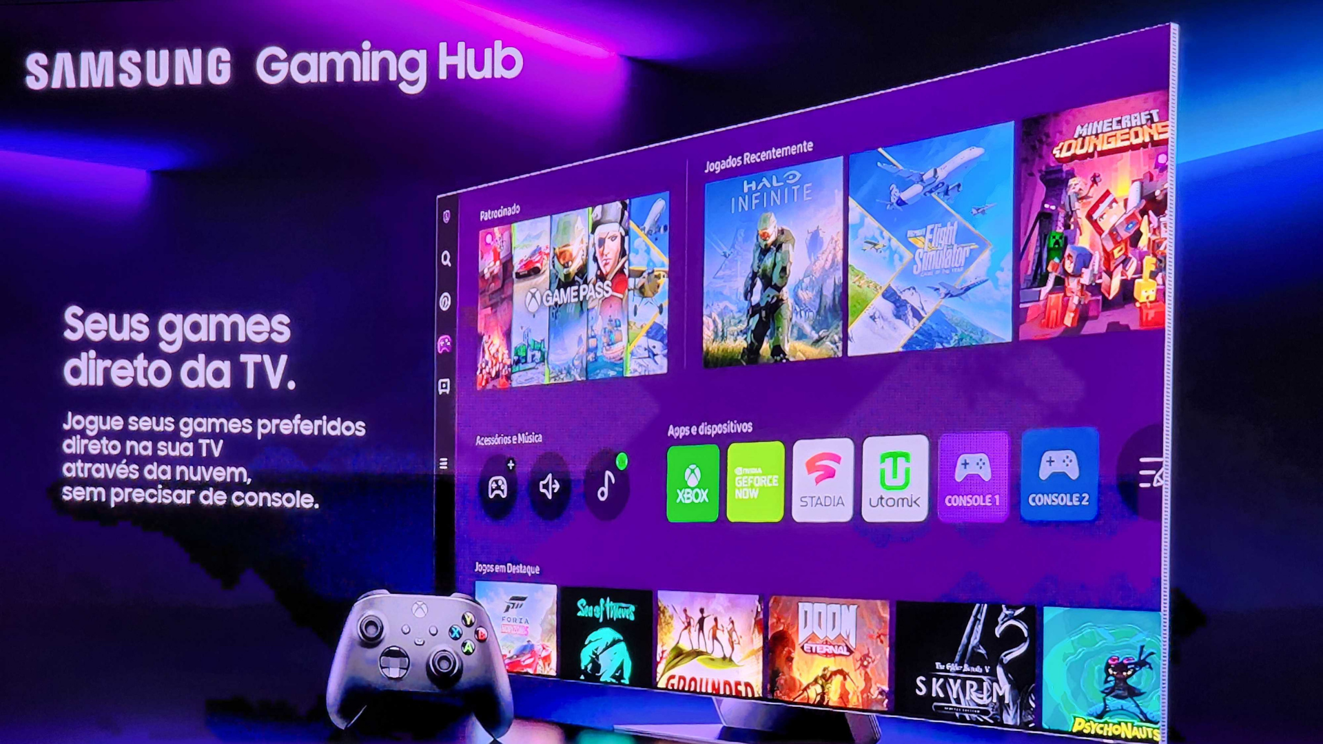 Samsung Gaming Hub agora permite aproveitar onze jogos gratuitamente; veja  lista 