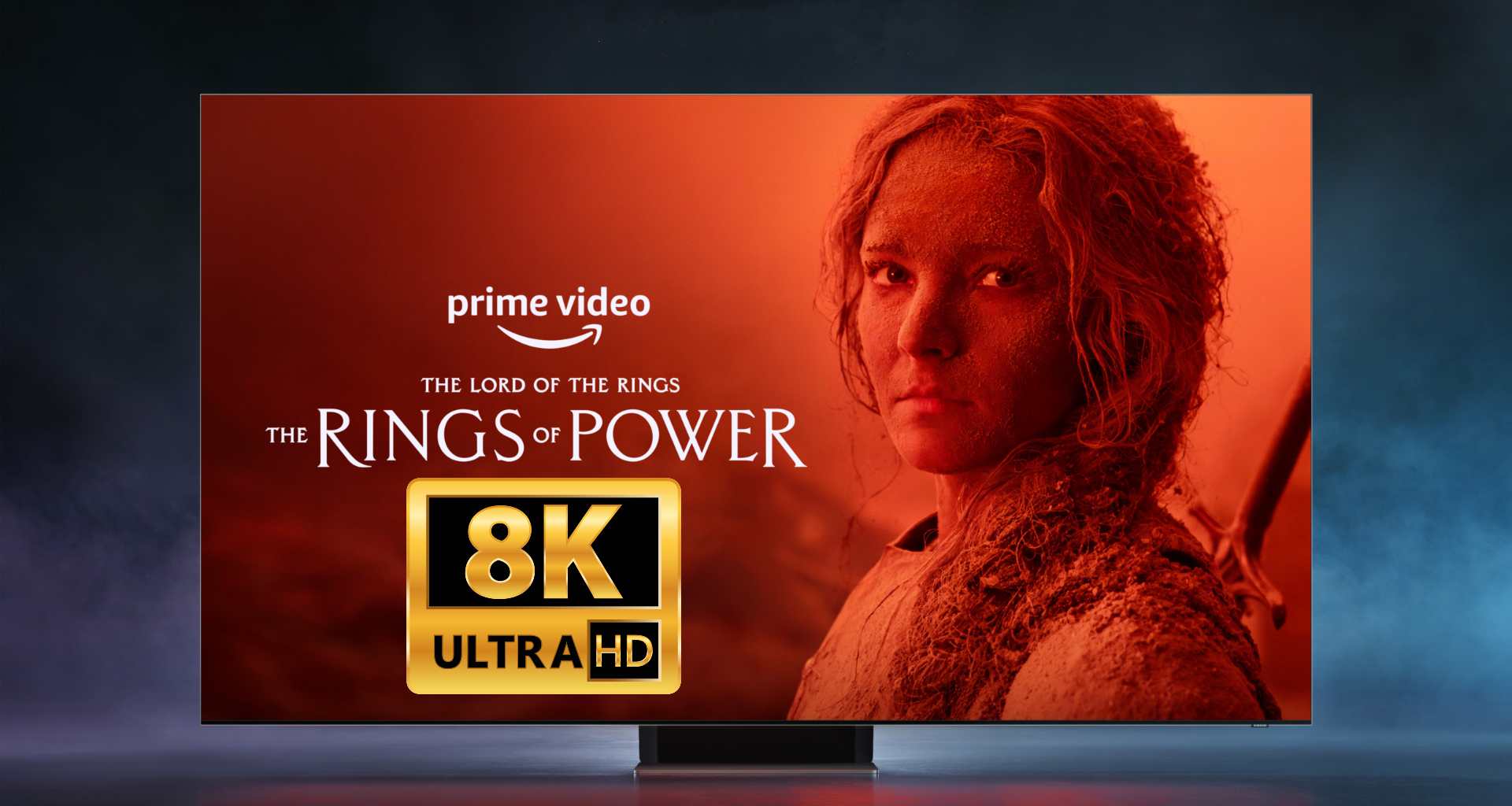 Anéis do poder chegará em 8k nas telas da samsung the rings of power