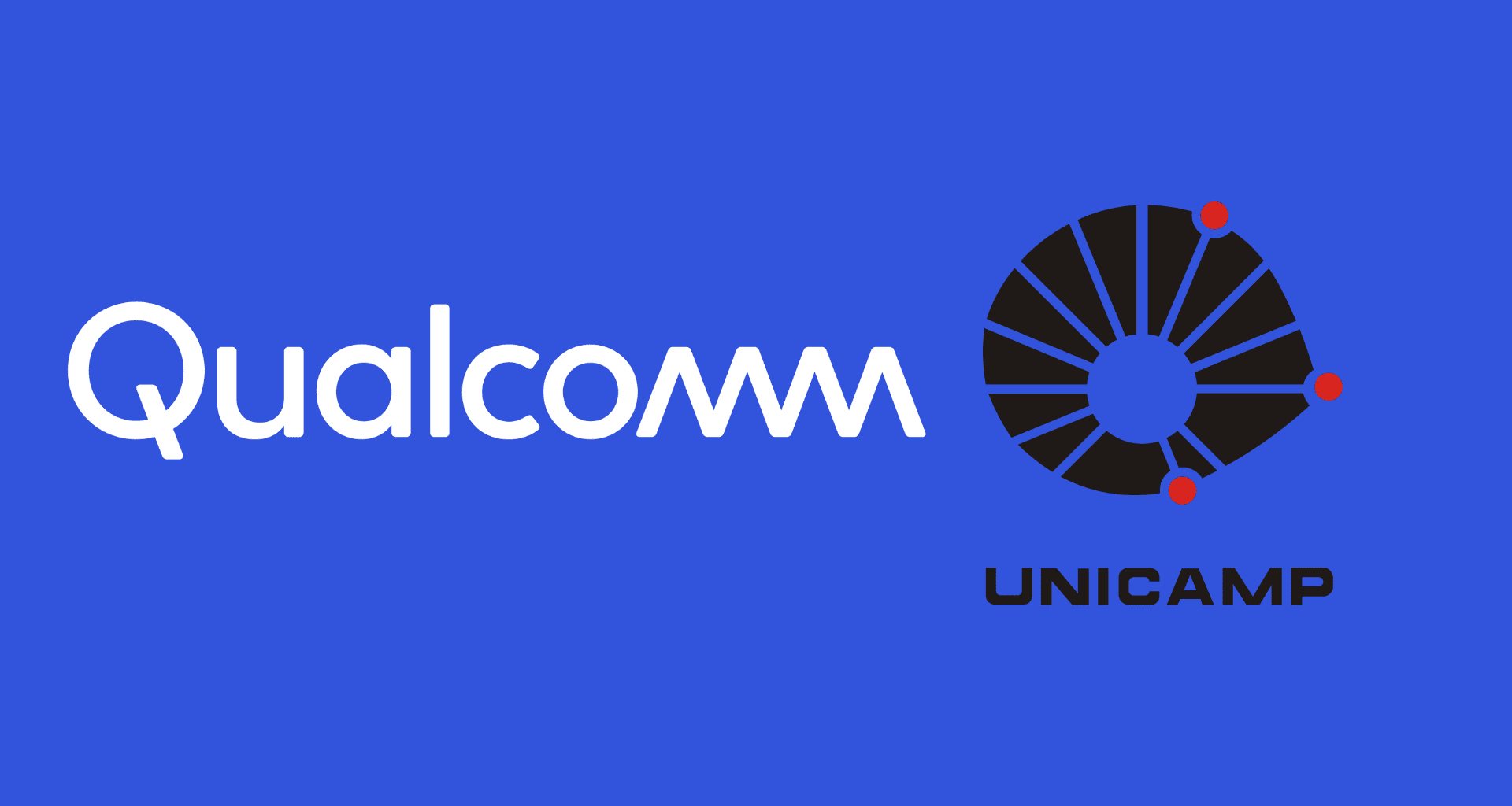 Logos da qualcomm e unicamp