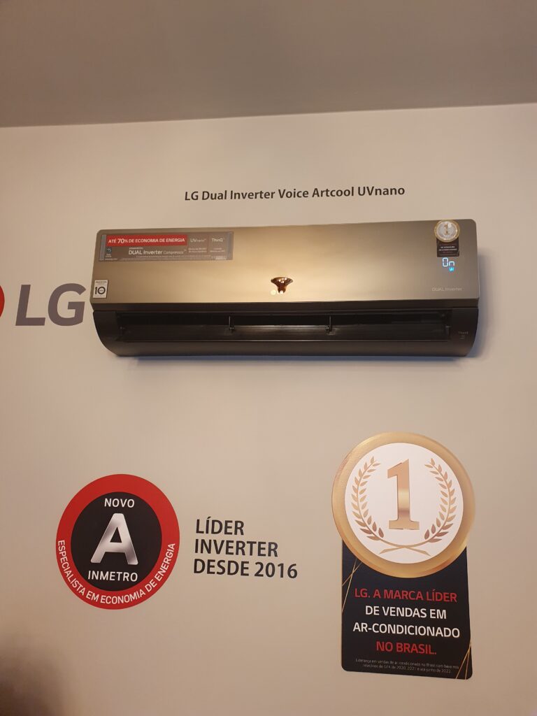 Novo ar condicionado da LG economiza at  70  de energia - 15