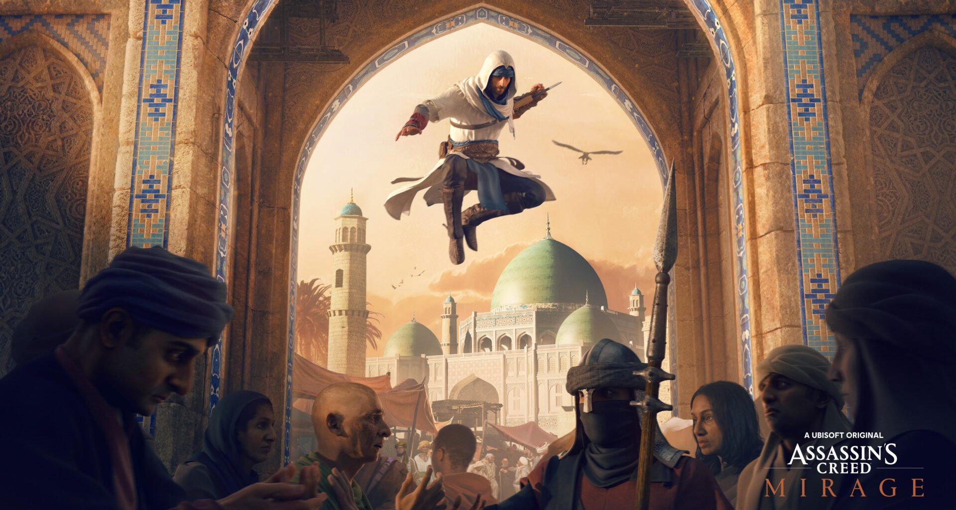 Imagem oficial de assassin's creed mirage