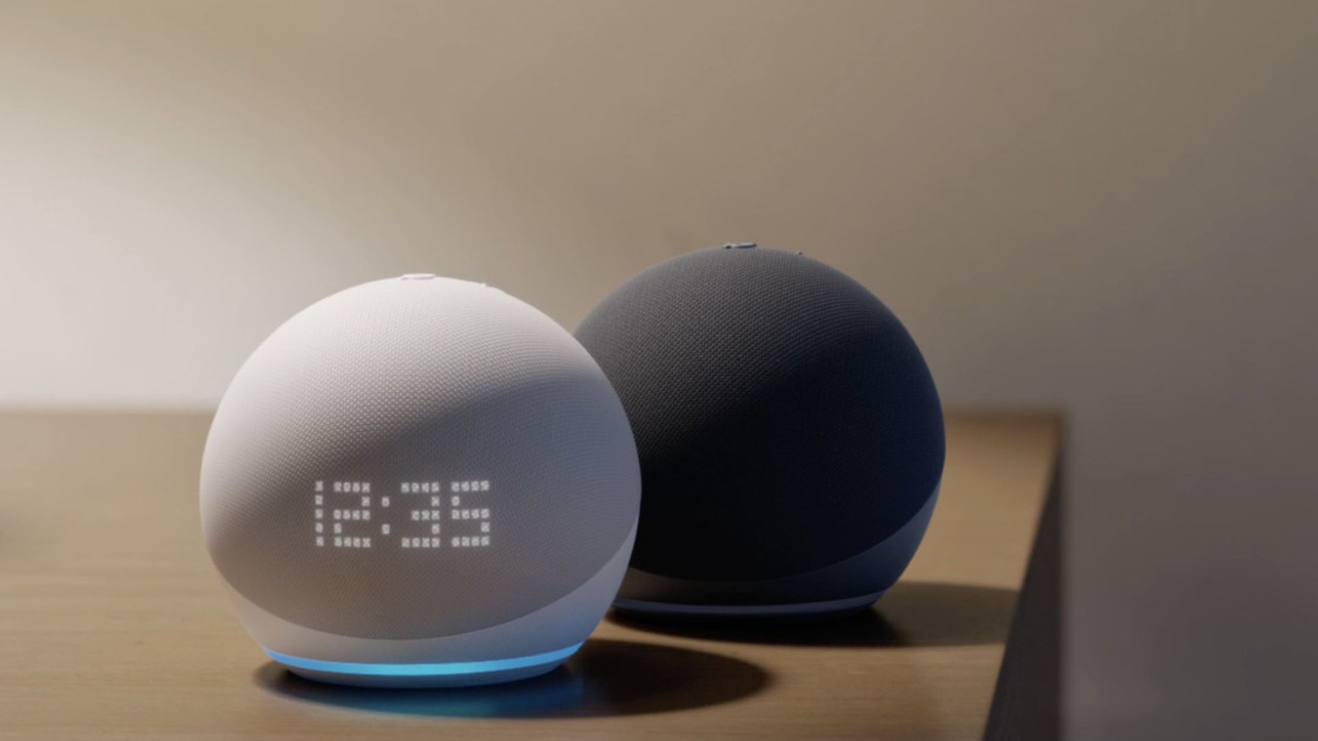 Echo Dot (4e génération) Haut-parleur intelligent avec horloge et  Alexa - Blanc Glacier