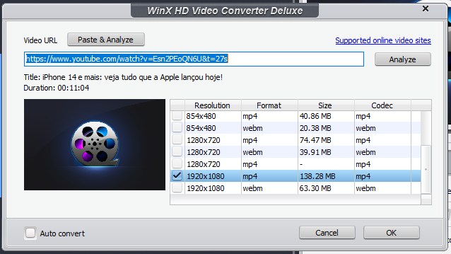 Como usar o winx video converter para melhorar a qualidade dos vídeos