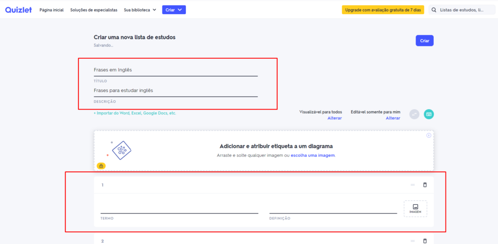 Como baixar e usar o Quizlet para estudar um novo idioma - 67