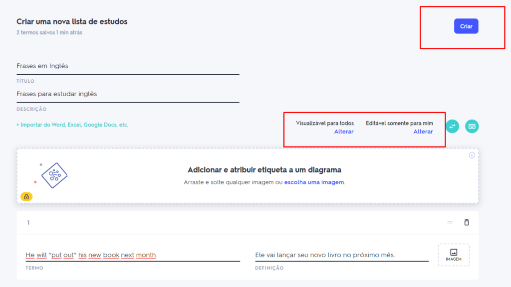 Como baixar e usar o Quizlet para estudar um novo idioma - 61