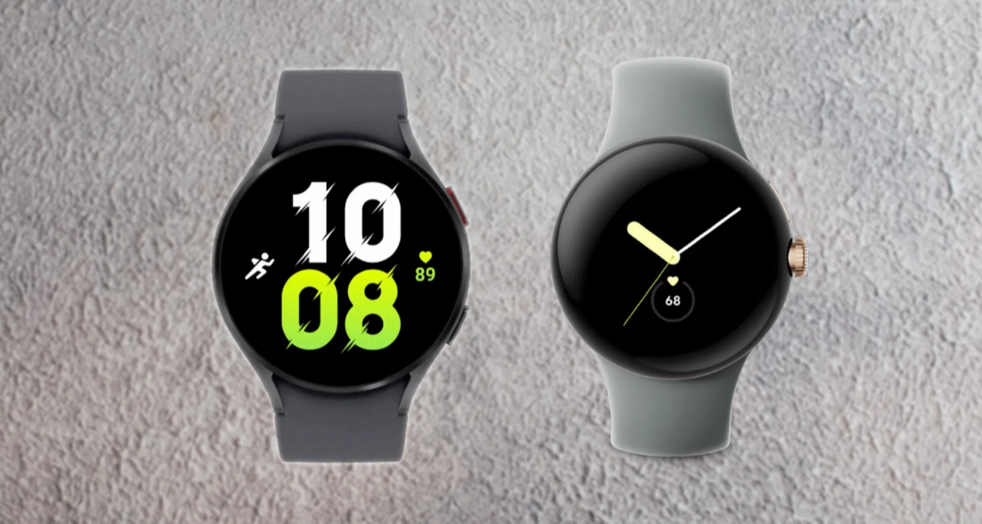 Google pixel watch vs samsung galaxy watch 5: qual é o melhor?