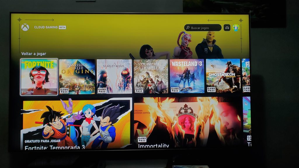 OFICIAL! XCLOUD Chegando as TVs - Xbox Cloud Gaming No APP de