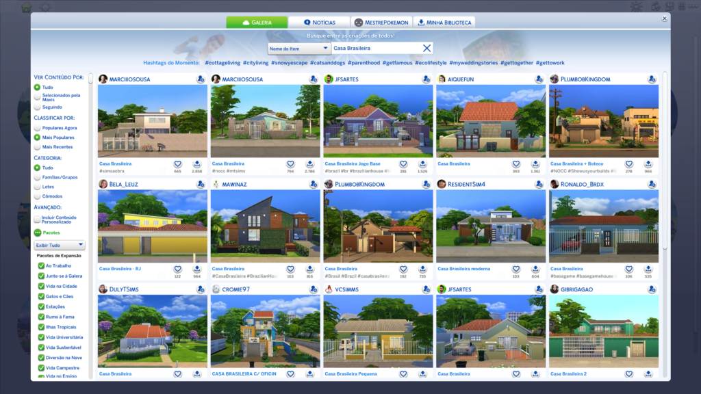 12 casas constru das no The Sims 4 para serem o seu novo lar - 18