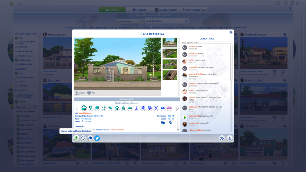 12 casas constru das no The Sims 4 para serem o seu novo lar - 53