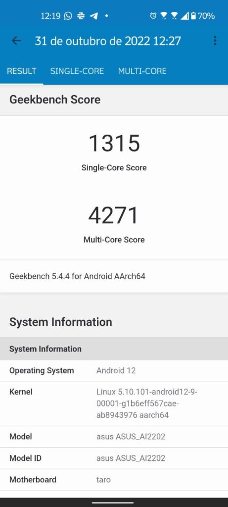 REVIEW  ASUS Zenfone 9 - 88