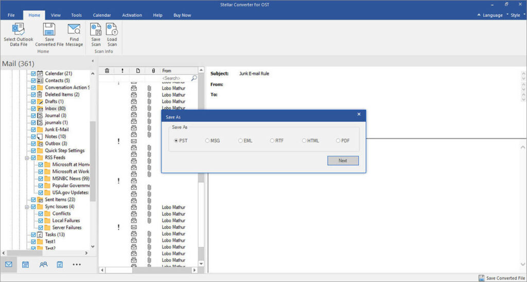 Precisando converter arquivos ost para pst? Conheça o stellar converter for ost. Este software promete tornar mais fácil o trabalho de converter arquivos ost para pst; conheça os principais diferenciais!