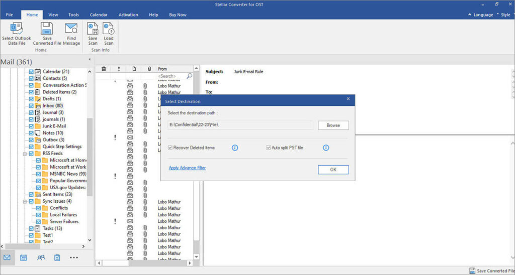 Precisando converter arquivos ost para pst? Conheça o stellar converter for ost. Este software promete tornar mais fácil o trabalho de converter arquivos ost para pst; conheça os principais diferenciais!